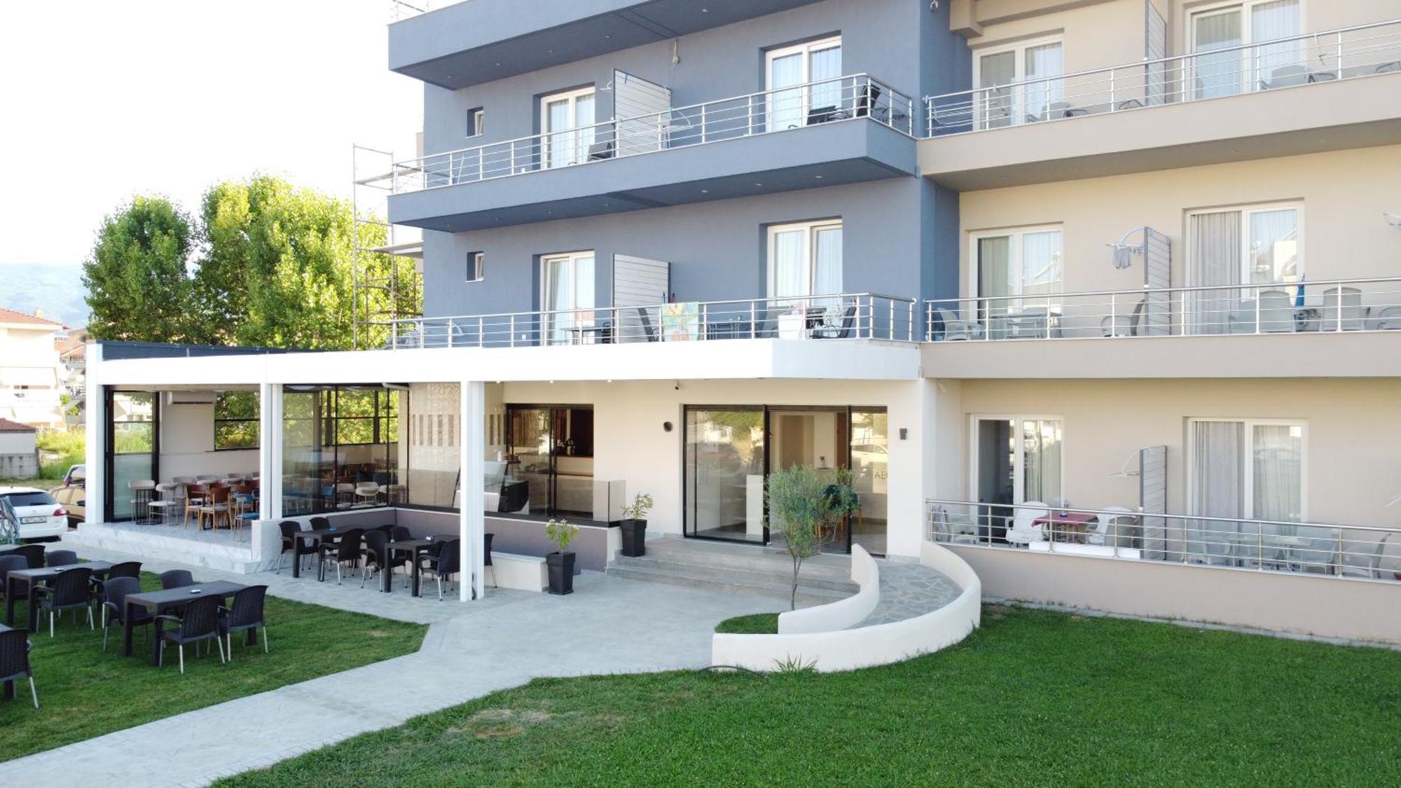 Aegean Blue Apartments & Suites 렙토카리아 외부 사진