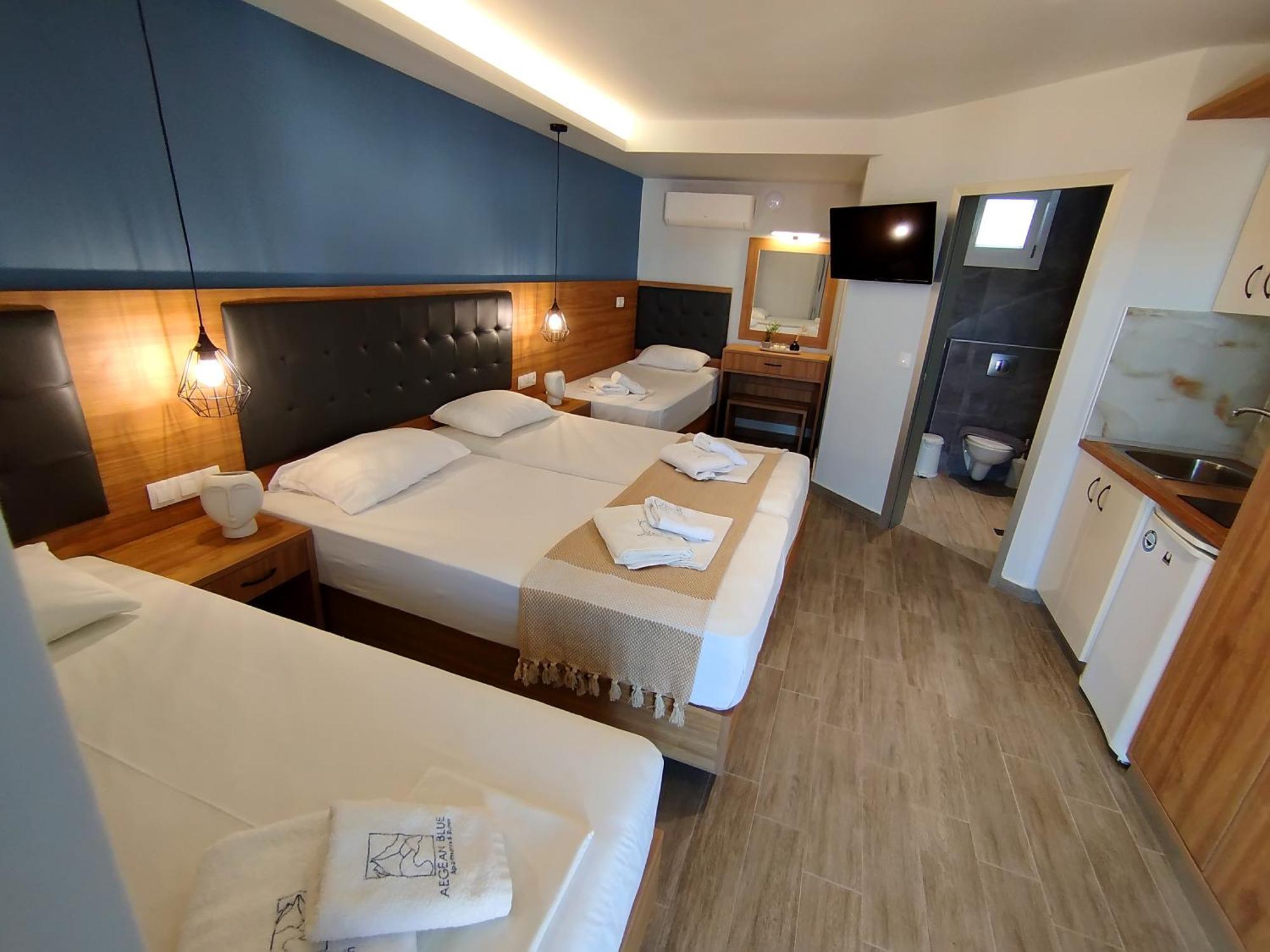 Aegean Blue Apartments & Suites 렙토카리아 외부 사진